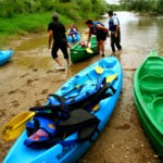 Rallye vélos et canoës et géocaching (gps adventure)