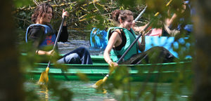 Location de canoës entre amies demander à Knature