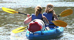 L'aventure en canoës