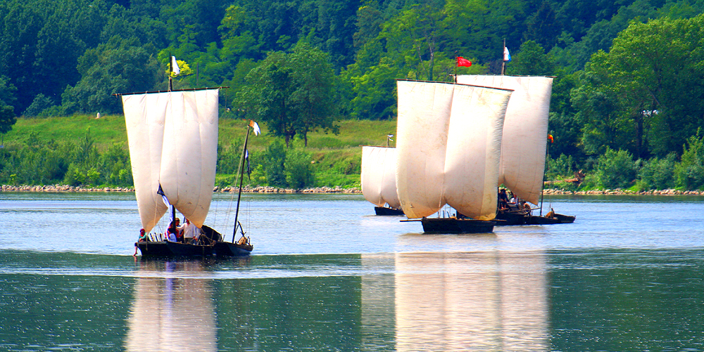 bateau sur la Loire