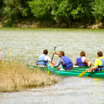 Séminaire d'entreprise en canoës