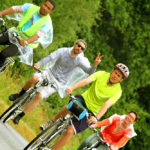 team-building rallye vélos grand groupe